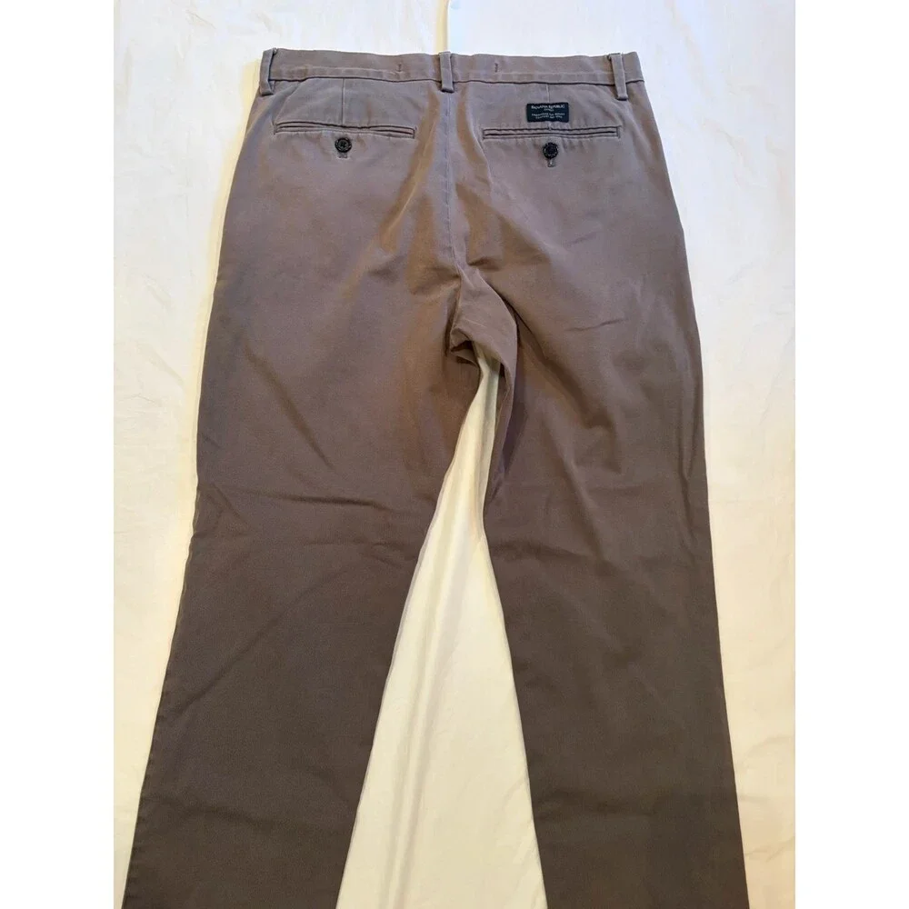 Banana Republic Pants Men's 32x32 Grey Slim Waist